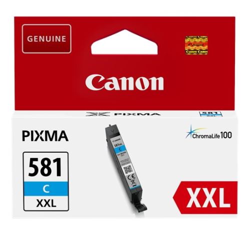 Canon CLI-581C XXL originální inkoustová náplň modrá