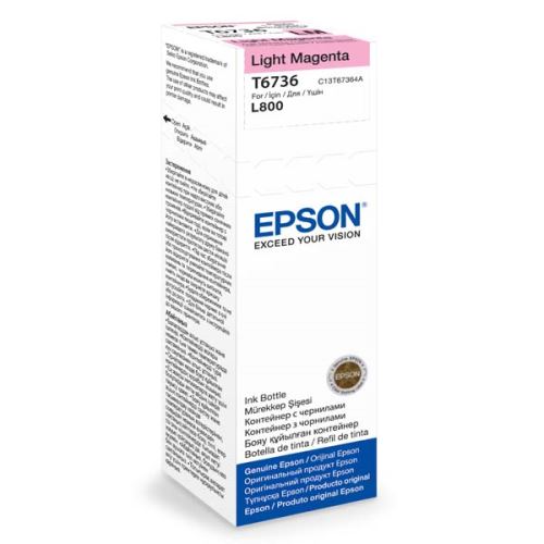 Epson T6736 Light Magenta originální inkoust světle červený
