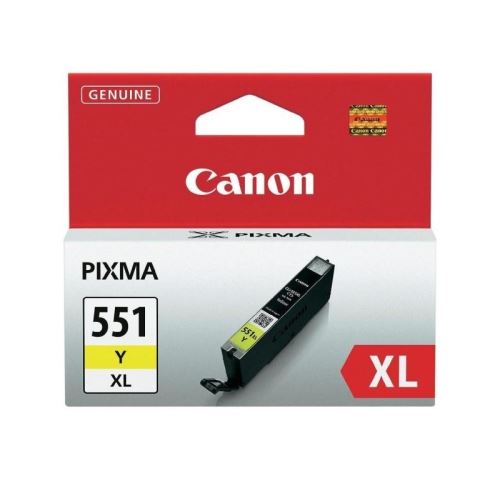 Canon CLI-551Y Yellow originální inkoust žlutý