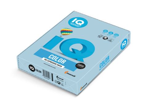 Papír IQ Color A4 80g OBL70 pastelová  ledově modrá 500listů