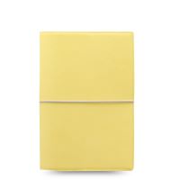 Filofax Domino Soft A6 Personal pastelově žlutý diář osobní personální