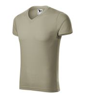MALFINI Tričko pánské Slim Fit V-neck (2)