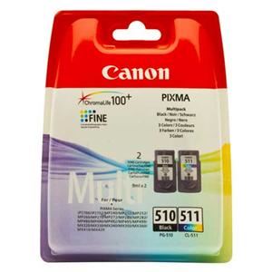 Canon PG-510+ CL-511 originální inkoust černý a barevný