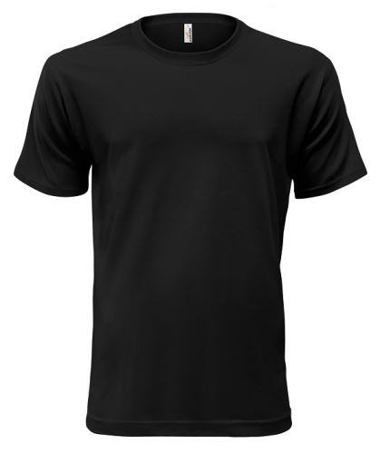 Triko Classic unisex krátký rukáv černé