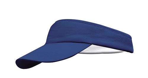 Unisex kšilt Sunvisor s nastavitelnou velikostí královsky modrý