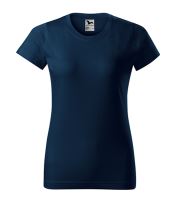 MALFINI Tričko dámské Basic námořní modrá 2XL