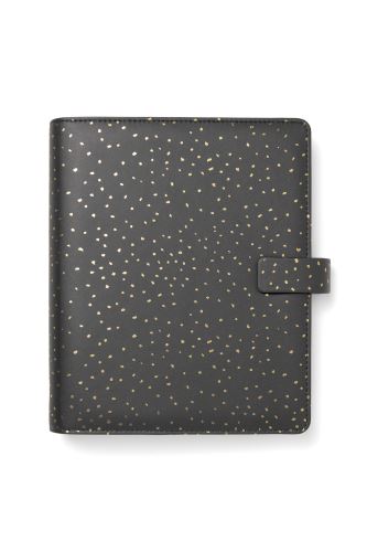 Filofax Confetti A5 diář charcoal (1)