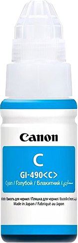 Canon GI-490 Cyan originální inkoustová náplň modrá GI490