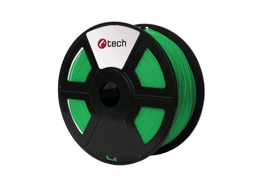 ABS GREEN zelená C-TECH, 1,75mm, 1kg