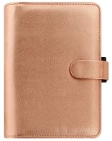 Filofax Saffiano A6 Personal Rose Gold diář osobní