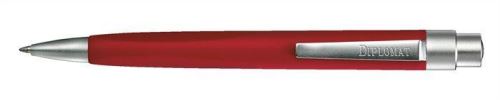 Kuličkové pero Magnum Soft Touch červené tělo Diplomat v dárkové krabičce
