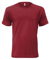 Triko Classic unisex krátký rukáv tmavě červené 