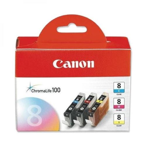 Canon CLI-8CMY Multipack originální inkousty 3ks