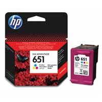 HP C2P11AE No.651 Tricolor originální inkoustová náplň barevná 300s