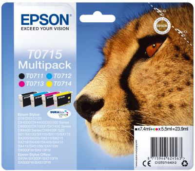 Epson T0715 Mulitpack originální inkoust