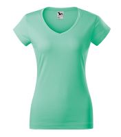 MALFINI Tričko dámské Fit V-neck