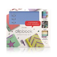 Filofax Clipbook A5 kreativní set pastelově modrý