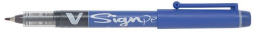 Liner Pilot V-Sign Pen střední hrot modrý