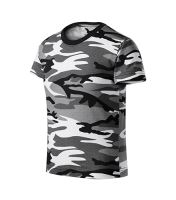 Triko Camouflage dětské šedé  (3)